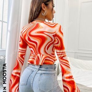 Colorful Top great for partying